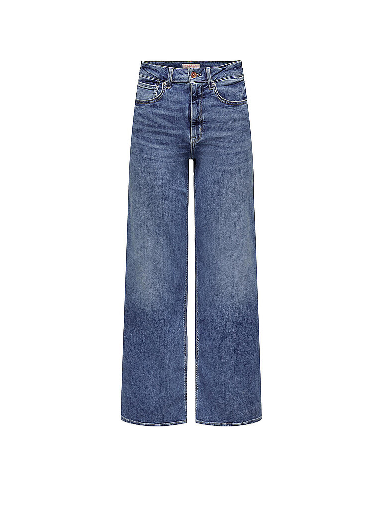 Jeans a vita alta a gamba larga ONLMADISON blu XS/L30