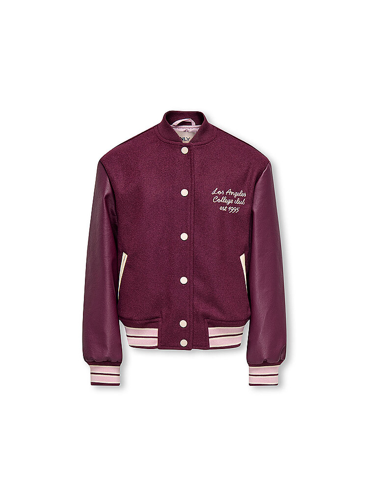Giacca da ragazza KOGWESTCOAST rosso scuro 158
