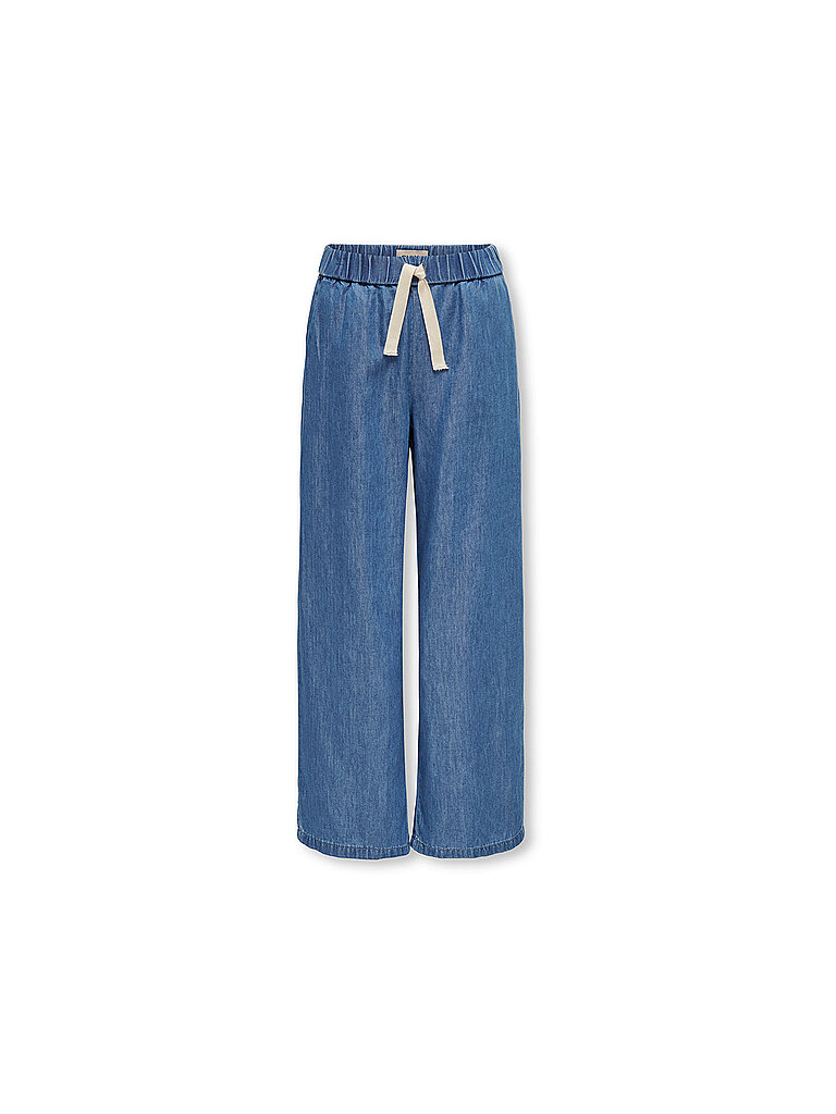 Jeans da ragazza Wide Fit KOGBEA blu 158