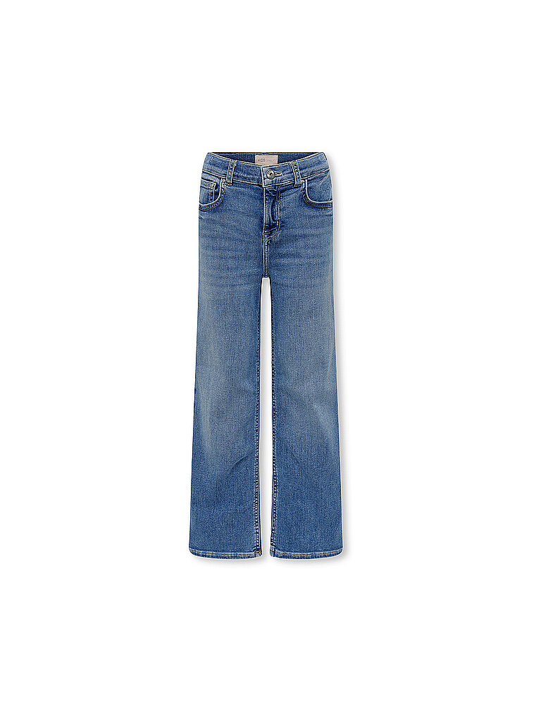 Jeans wide fit da ragazza blu 146