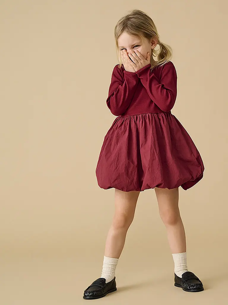 ONLY | Abito da ragazza KMGTRINNY | Rosso scuro