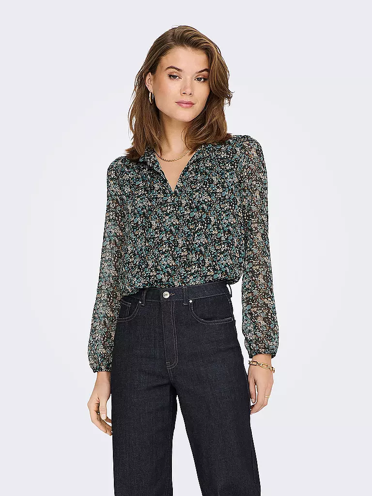 ONLY | Bluse ONLDITSY | Petrolio