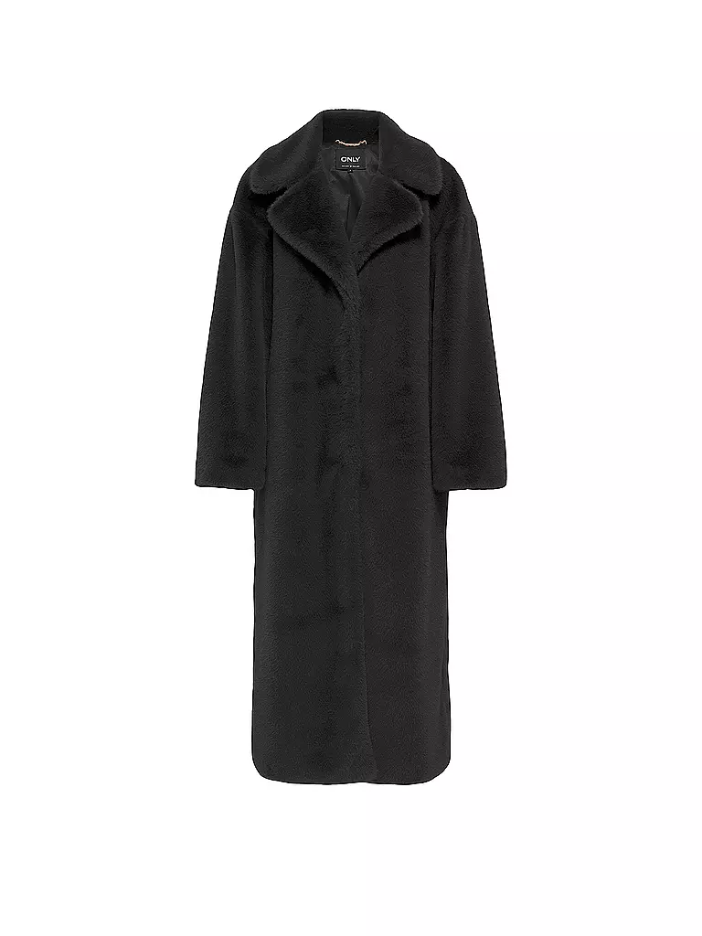 ONLY | Cappotto in pelliccia sintetica ONLMEAGAN | Nero
