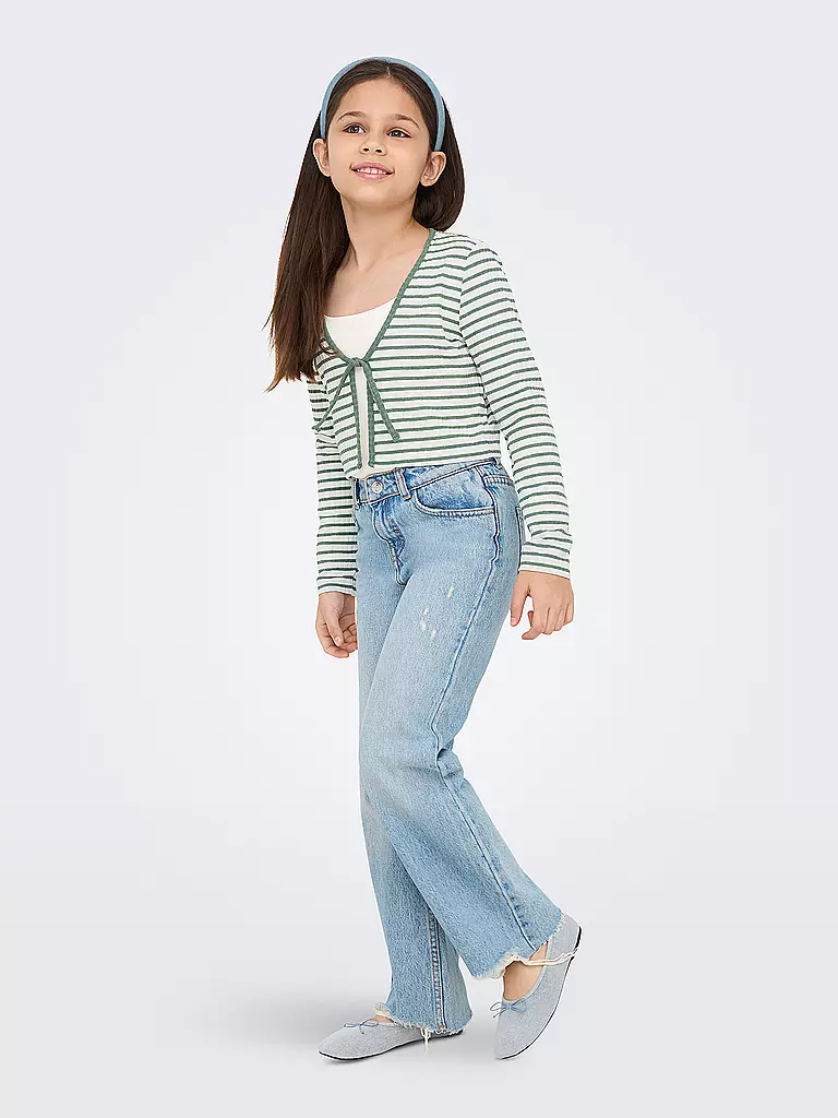 ONLY | Cardigan in maglia da ragazza KOGNELLA | Verde chiaro