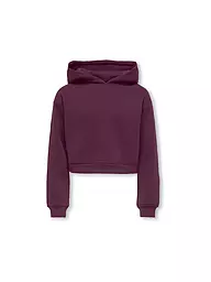 ONLY | Felpa da ragazza KOGSWEAT LIFE | Rosso scuro