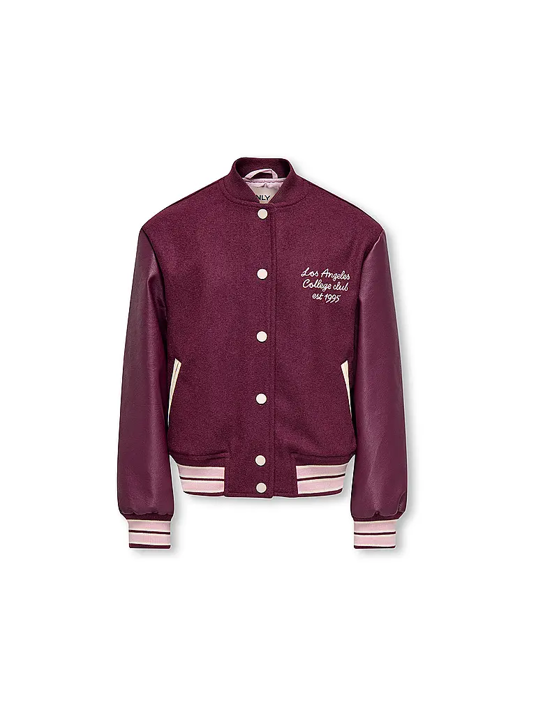 ONLY | Giacca da ragazza KOGWESTCOAST | Rosso scuro