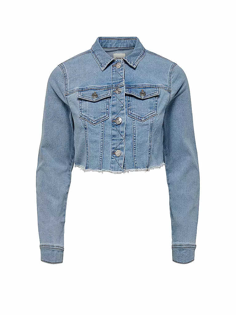 ONLY | Giacca di jeans cropped fit ONLWONDER | Blu chiaro