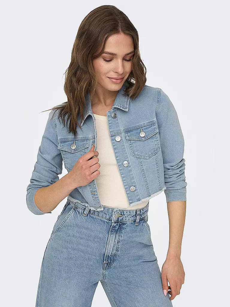 ONLY | Giacca di jeans cropped fit ONLWONDER | 