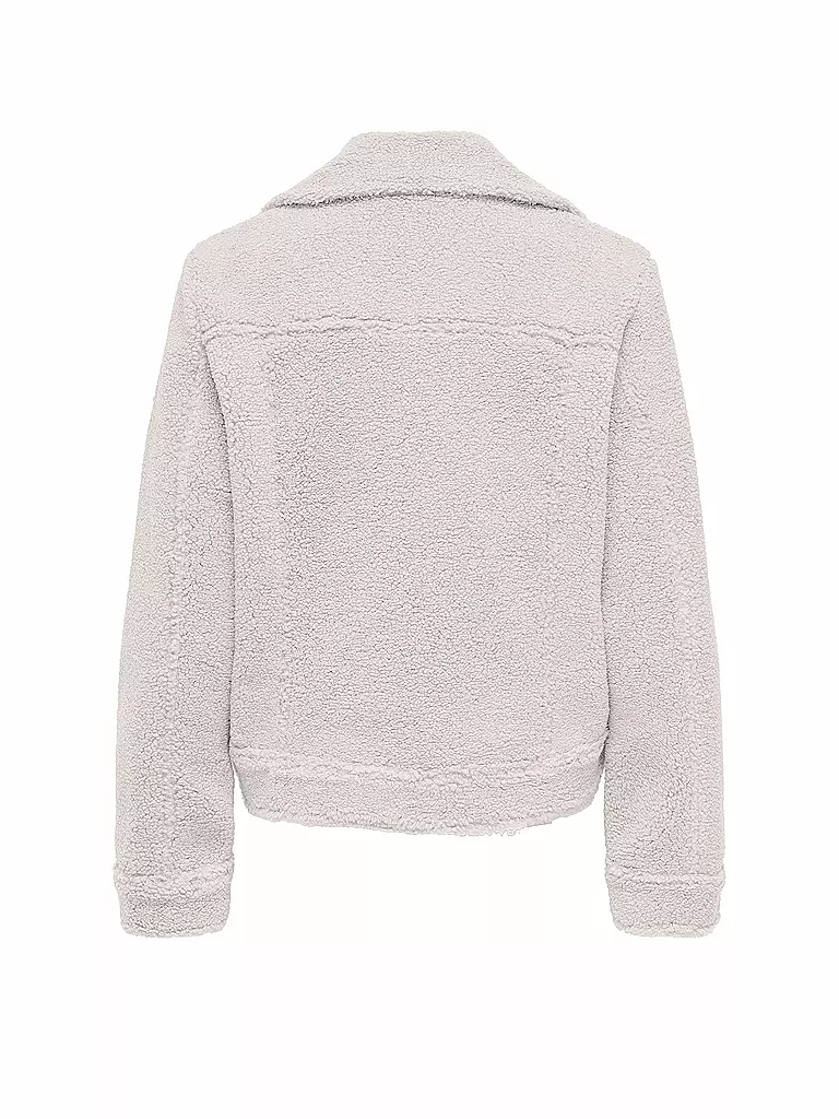 ONLY | Giacca effetto pelliccia ONLRIO TEDDY BIKER | Crema