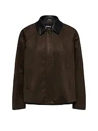 ONLY | Giacca in pelle | Marrone