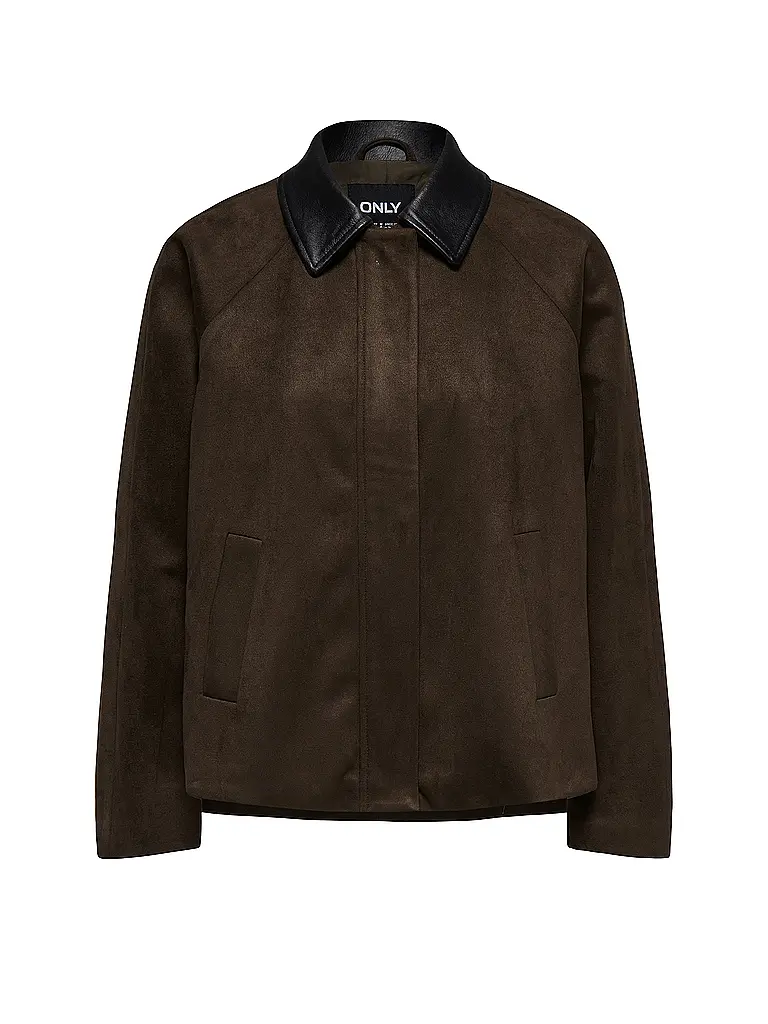 ONLY | Giacca in pelle | Marrone