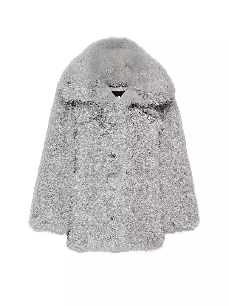 ONLY | Giacca in pelliccia sintetica ONLASHIA | Grigio chiaro