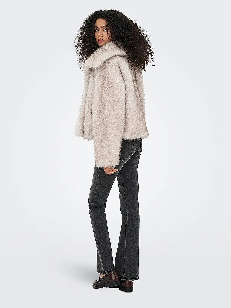 ONLY | Giacca in pelliccia sintetica ONLDAWN | Crema
