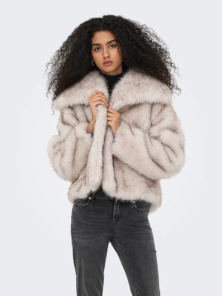 ONLY | Giacca in pelliccia sintetica ONLDAWN | Crema