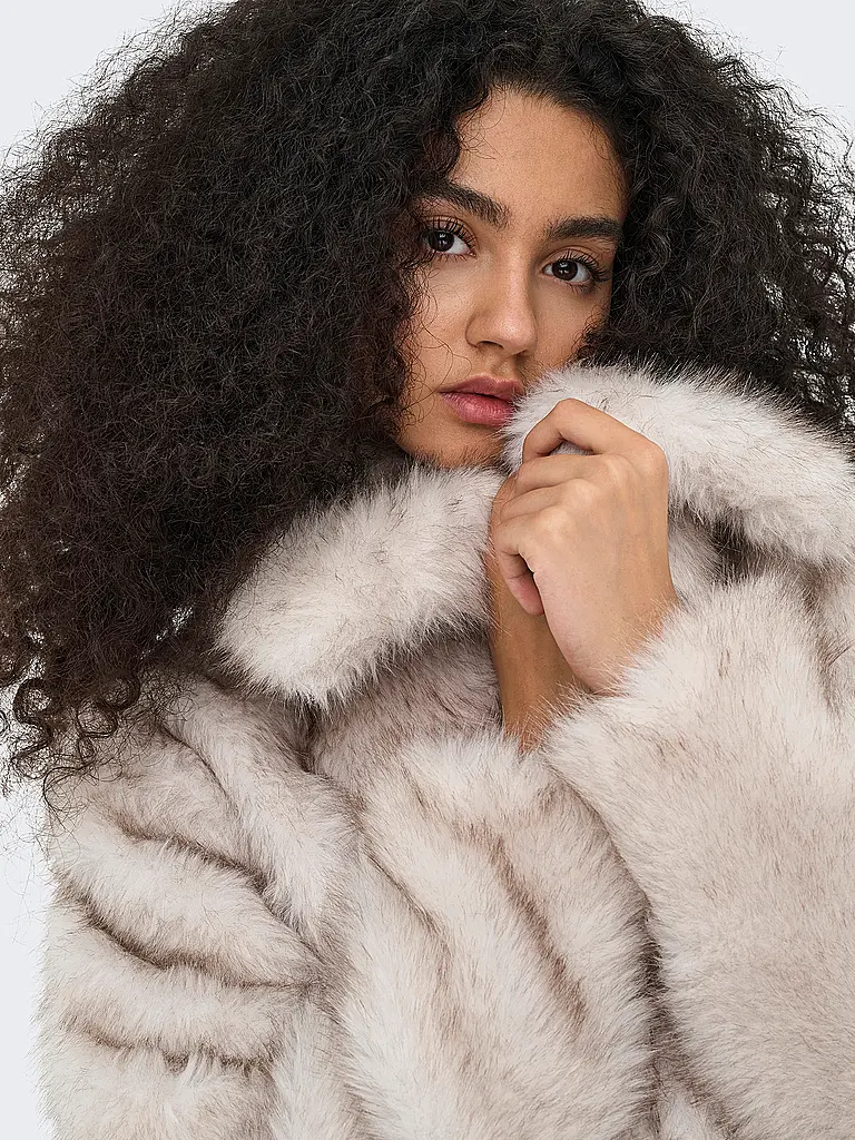 ONLY | Giacca in pelliccia sintetica ONLDAWN | Crema