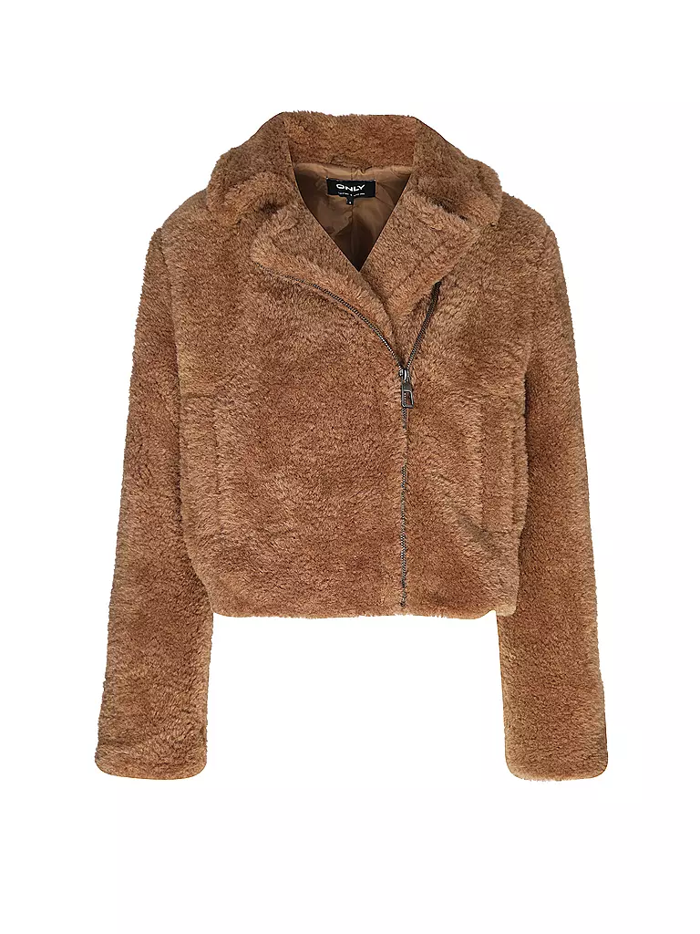 ONLY | Giacca in pelliccia sintetica ONLVERONA | Marrone chiaro