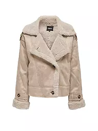 ONLY | Giacca in pelliccia sintetica ONLYLVA | Beige