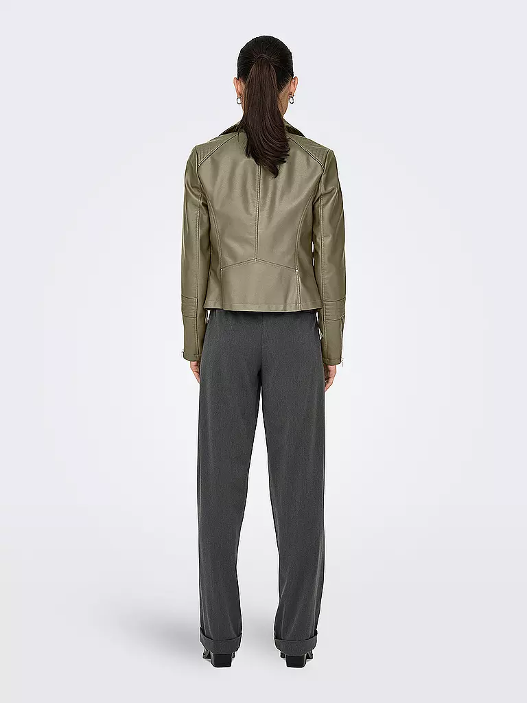 ONLY | Giacca in similpelle ONLGEMMA | Oliva