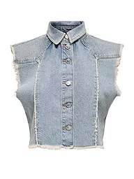 ONLY | Gilet di jeans ONLHOLLYWOOD | Blu chiaro