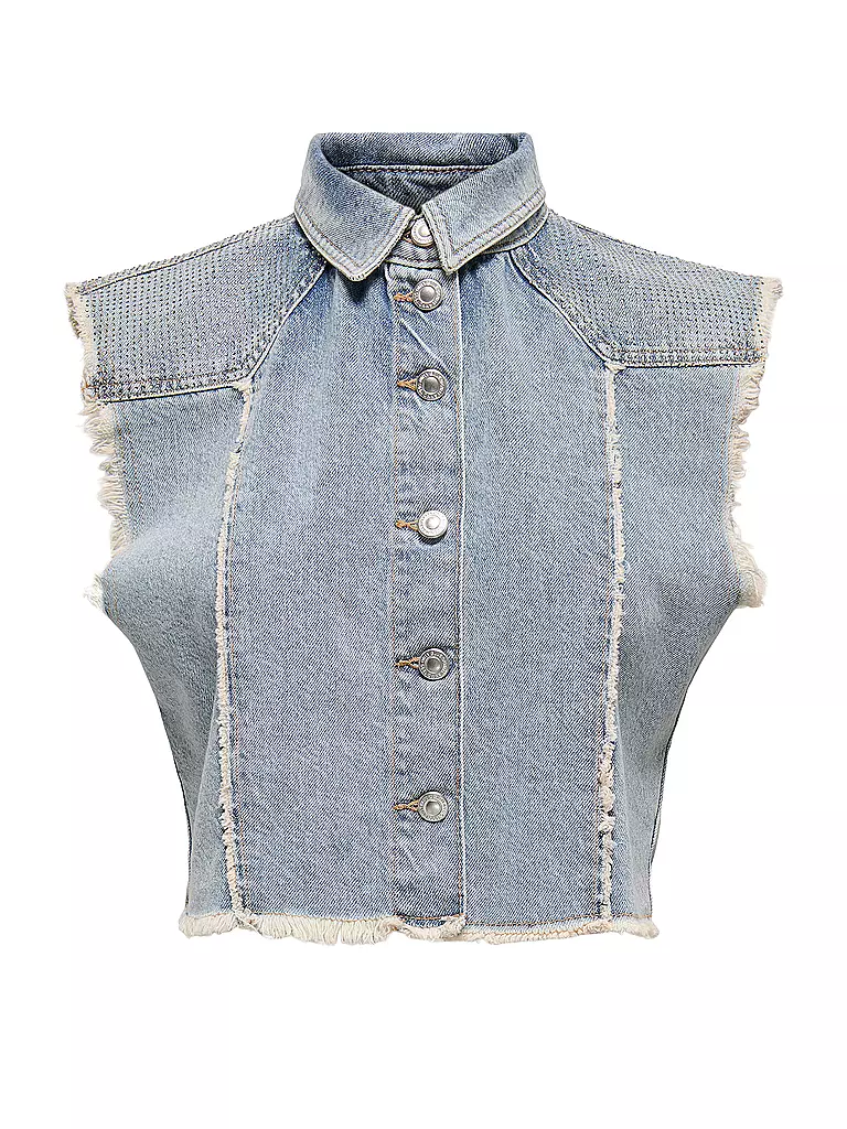 ONLY | Gilet di jeans ONLHOLLYWOOD | Blu chiaro