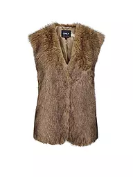 ONLY | Gilet in pelliccia sintetica ONLDAWN | Marrone chiaro