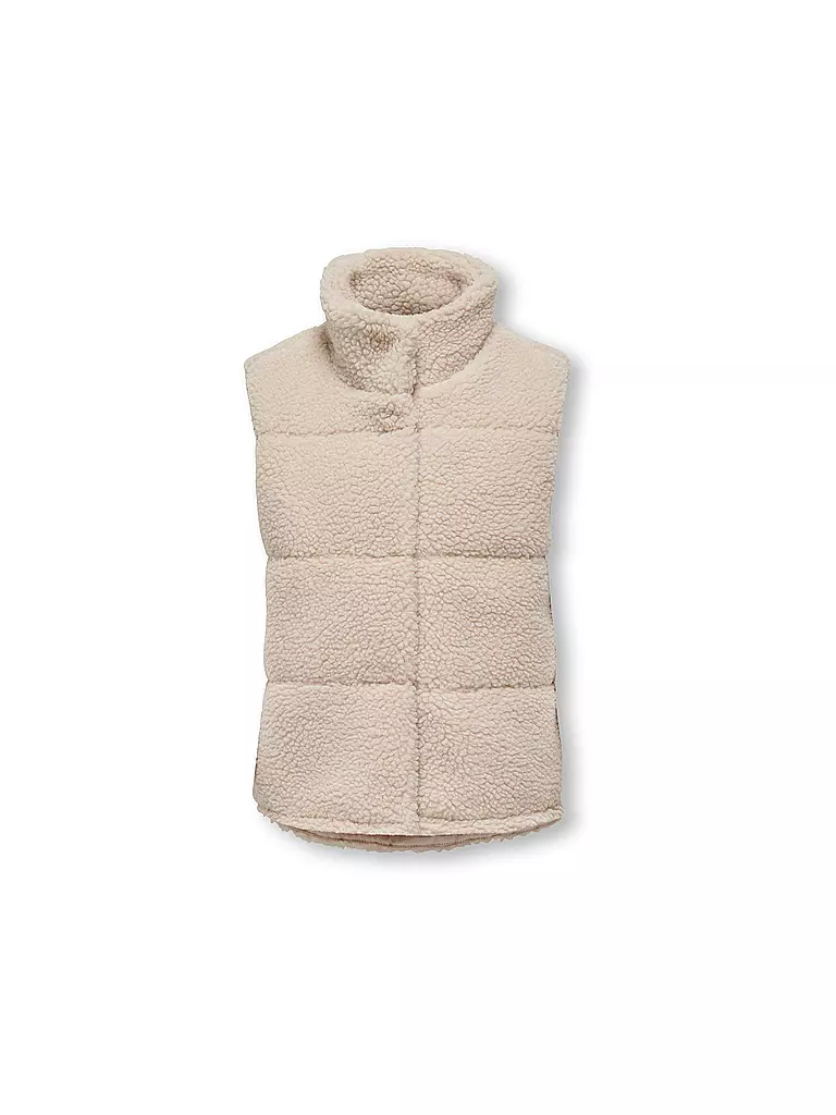 ONLY | Gilet trapuntato da ragazza KOGSANDRA | Beige