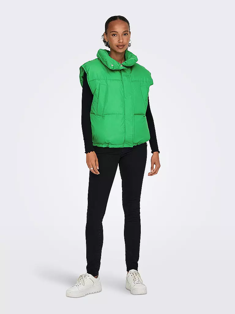 ONLY | Gilet trapuntato ONLTENNA | Verde