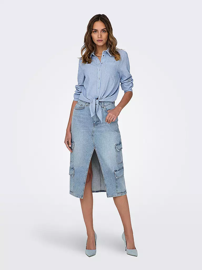ONLY | Gonna di jeans ONLPOSEY | Blu chiaro