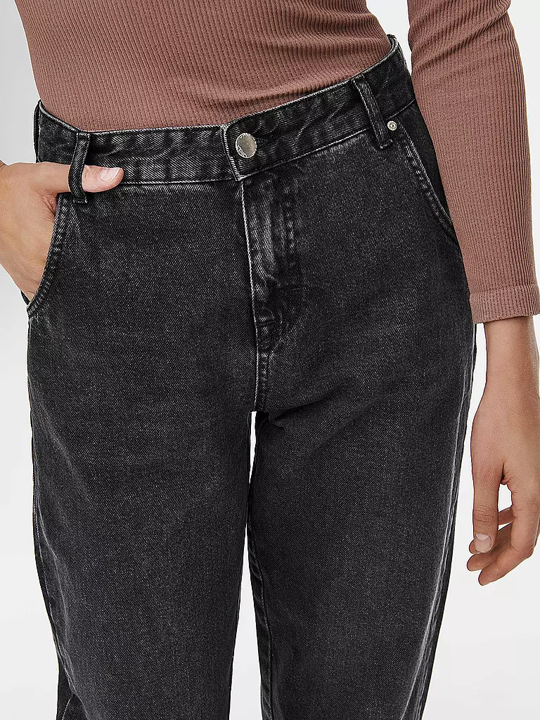 ONLY | Highwaist Jeans Balloon Fit 7/8 ONLTROY  | Nero