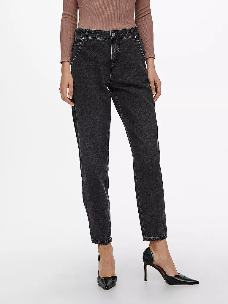 ONLY | Highwaist Jeans Balloon Fit 7/8 ONLTROY  | Nero