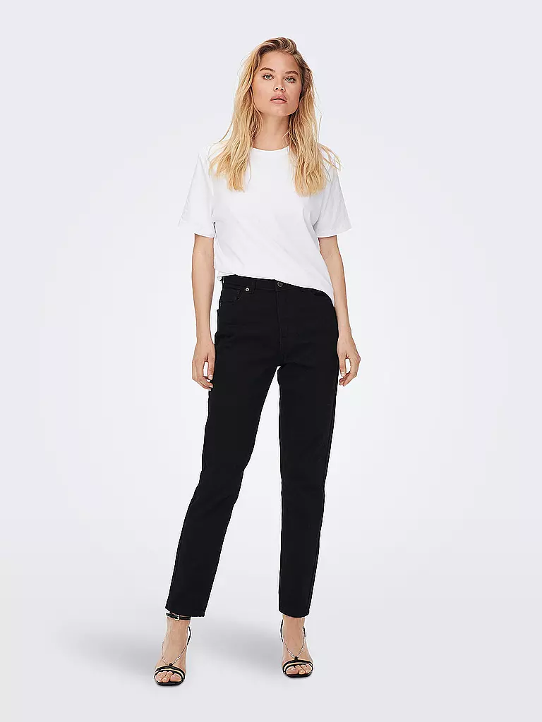 ONLY | Highwaist Jeans Mom Fit ONLJAGGER  | Nero