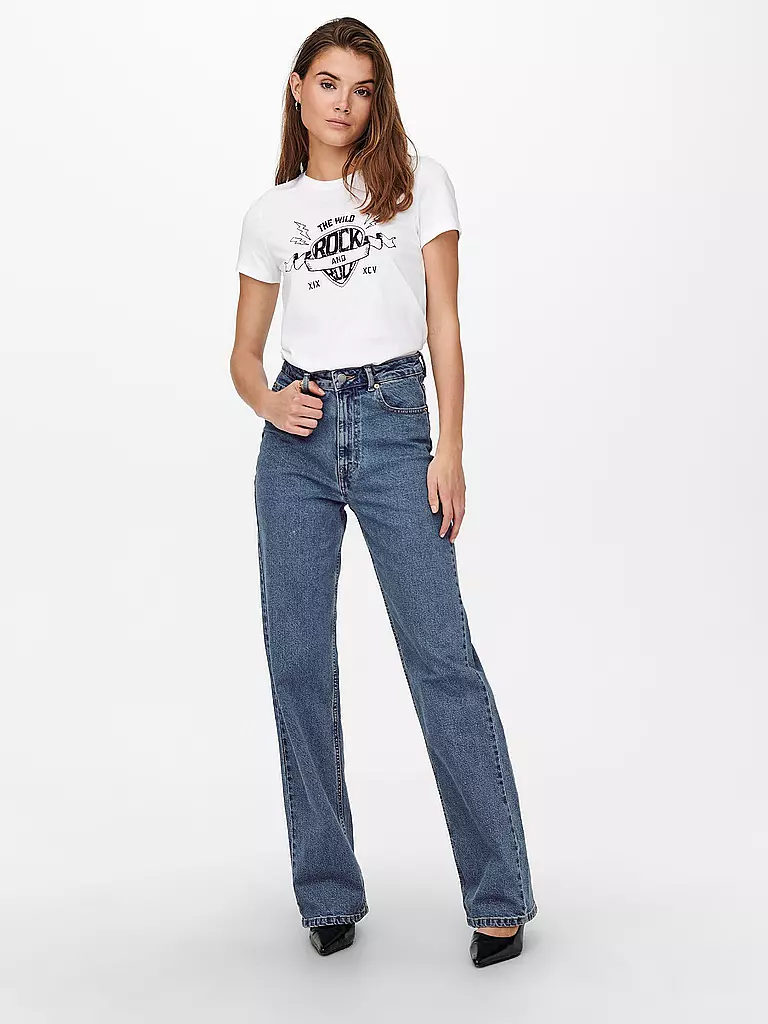 ONLY | Highwaist Jeans Wide Leg ONLCAMILLE  | Blu