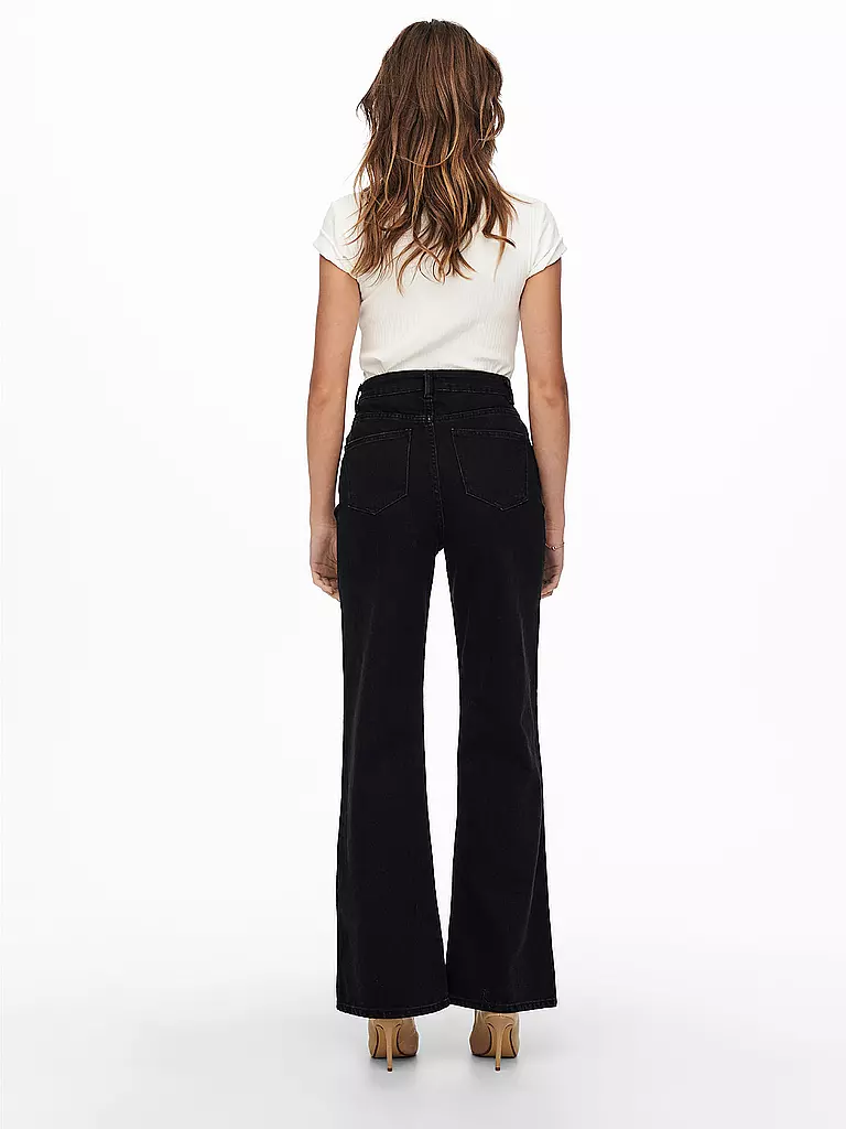 ONLY | Highwaist Jeans Wide Leg ONLCAMILLE  | Nero