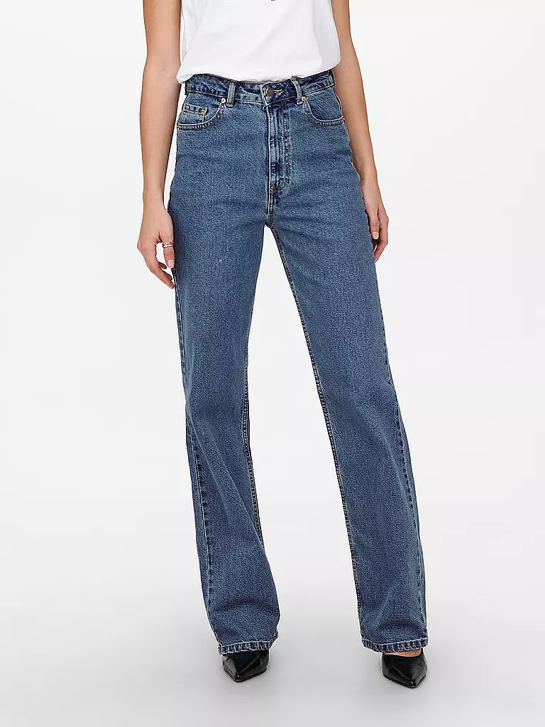 ONLY | Highwaist Jeans Wide Leg ONLCAMILLE  | Blu