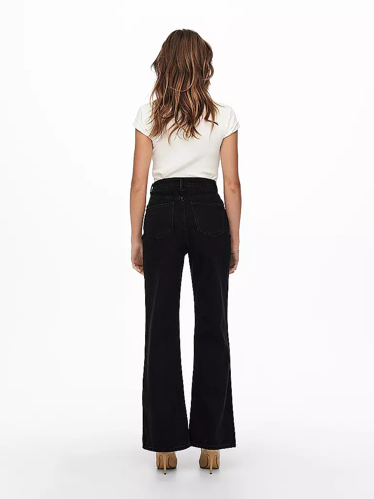 ONLY | Highwaist Jeans Wide Leg ONLCAMILLE  | Nero