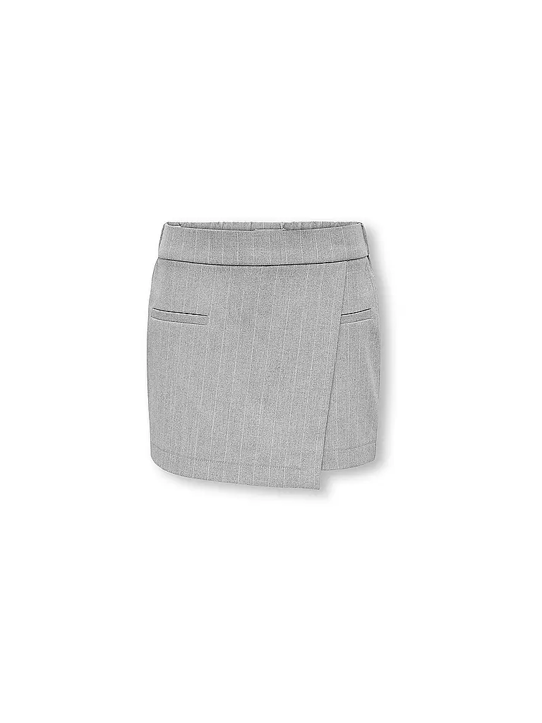 ONLY | Hosenrock da bambina - Skort KOGBRIE | Grigio chiaro