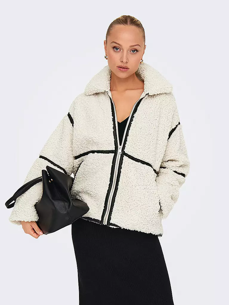 ONLY | Jacke in Felloptik ONLPARIS | Crema