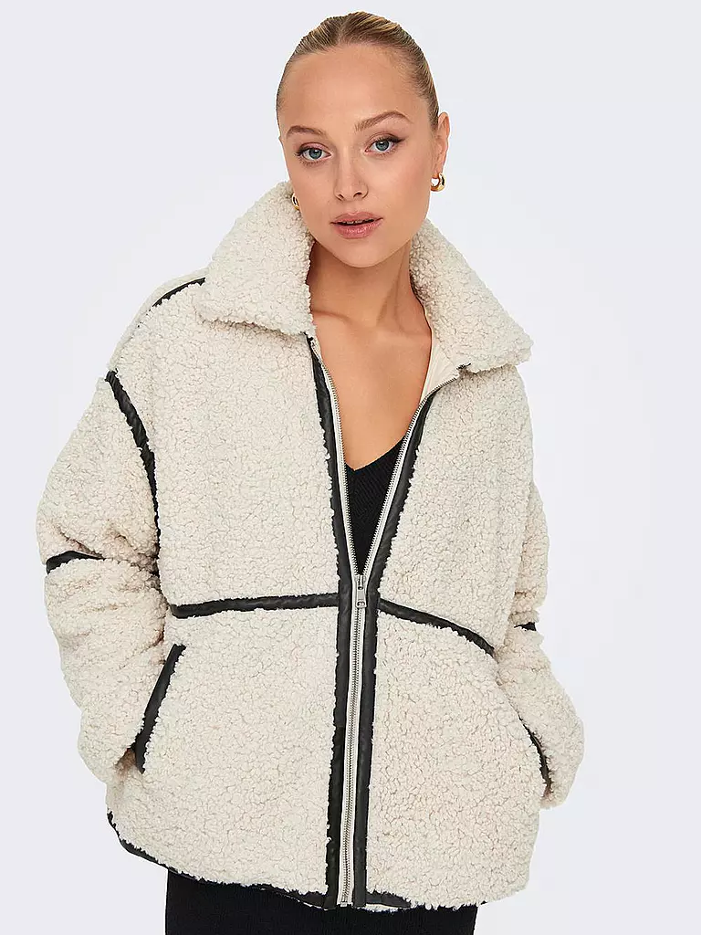 ONLY | Jacke in Felloptik ONLPARIS | Crema