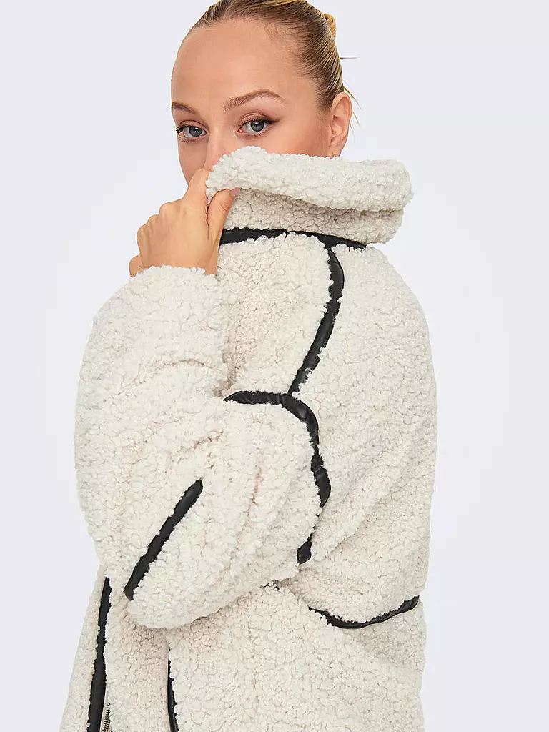 ONLY | Jacke in Felloptik ONLPARIS | Crema