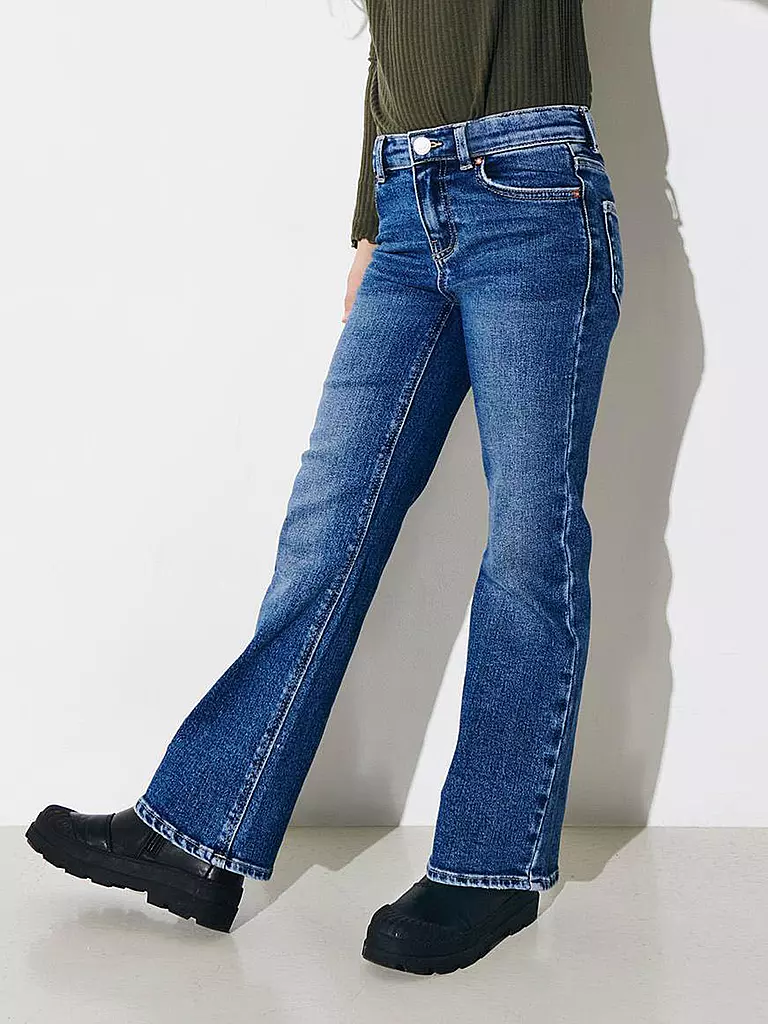 ONLY | Jeans a gamba larga KOGJUICY da ragazza | Blu