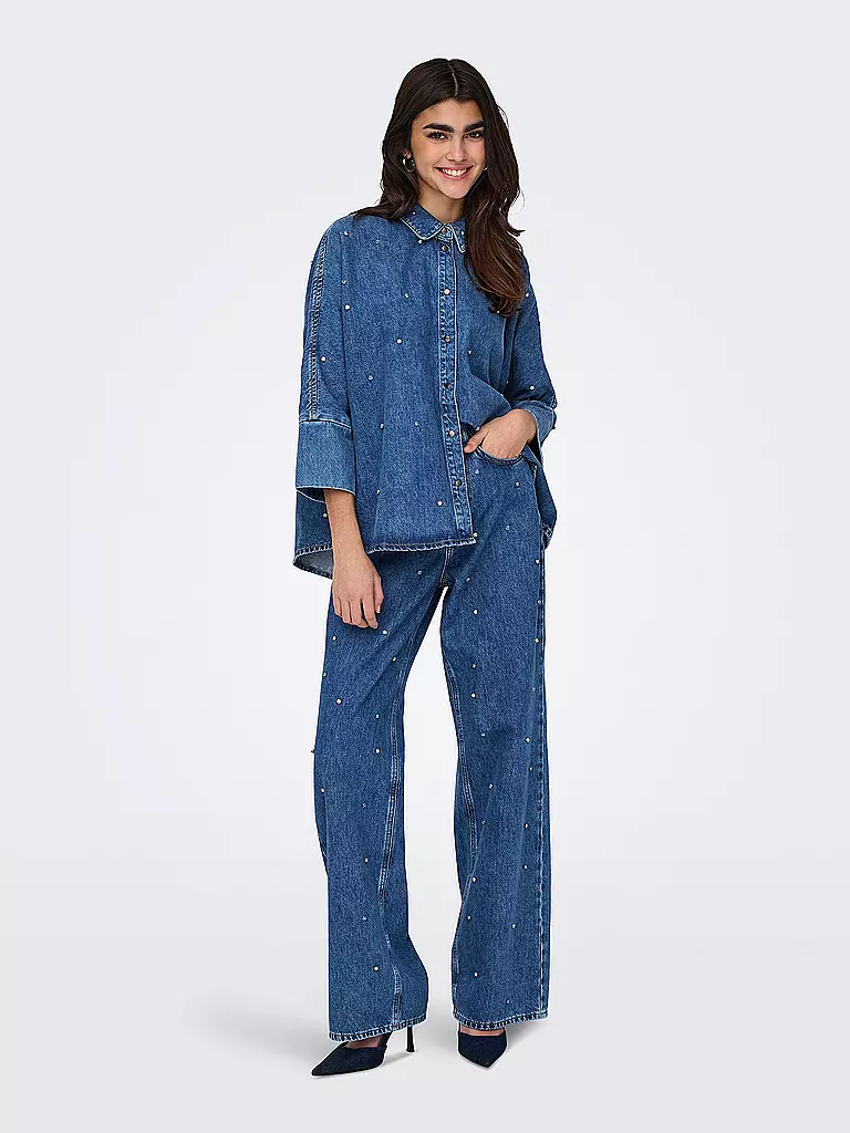 ONLY | Jeans a gamba larga ONLHOPE | Blu