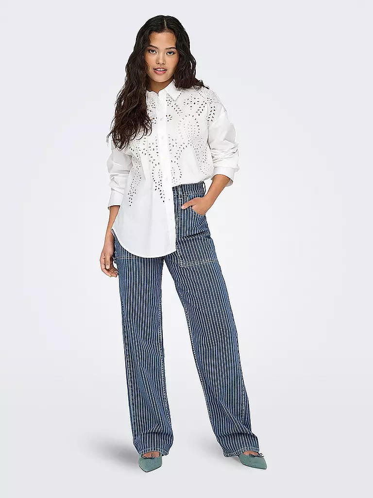 ONLY | Jeans a gamba larga ONLKIRSI | Blu chiaro