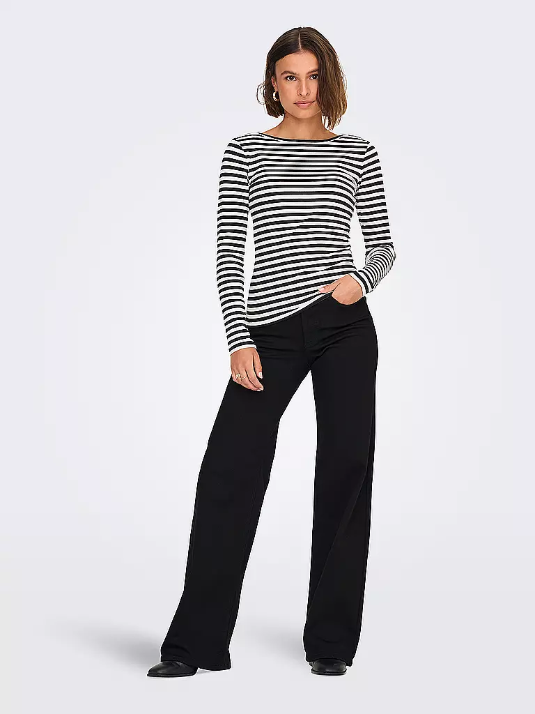 ONLY | Jeans a gamba larga ONLMADISON BLUSH | Nero