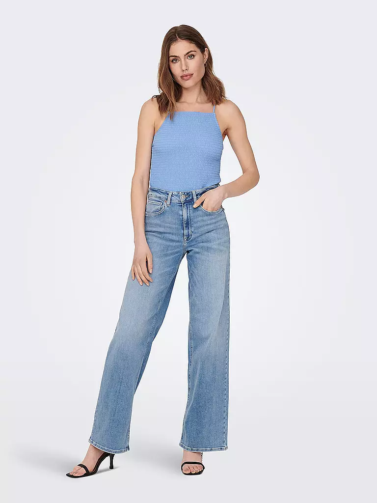 ONLY | Jeans a gamba larga ONLMADISON | Blu chiaro