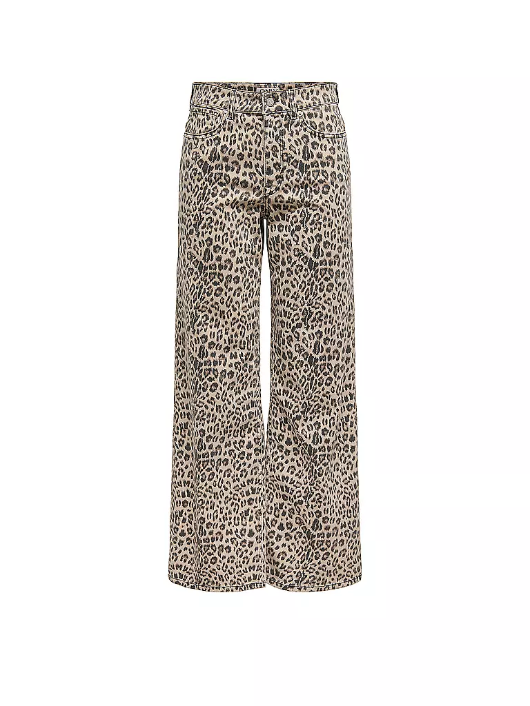 ONLY | Jeans a gamba larga | Crema