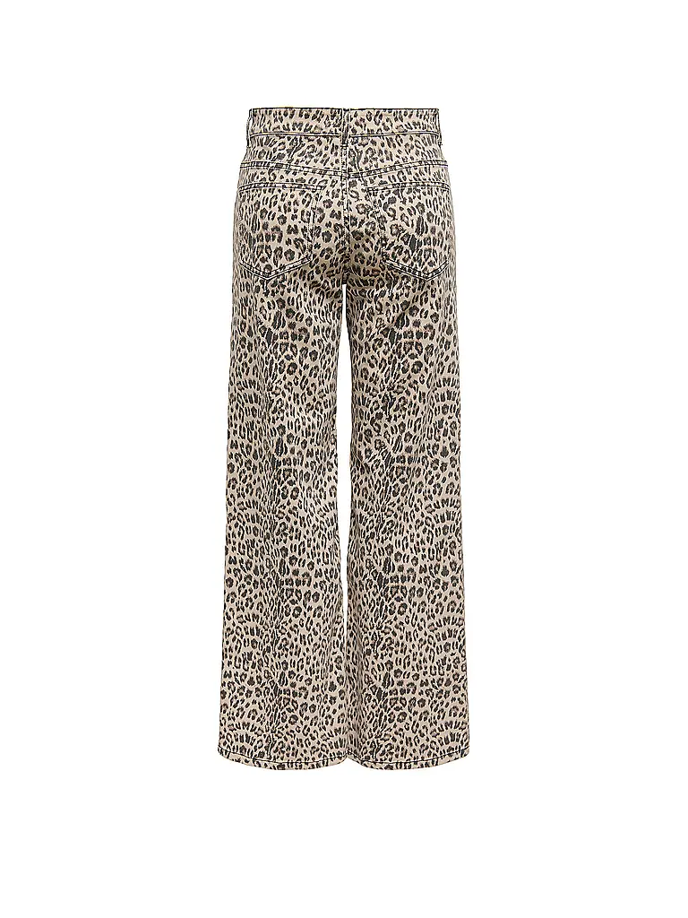 ONLY | Jeans a gamba larga | Crema