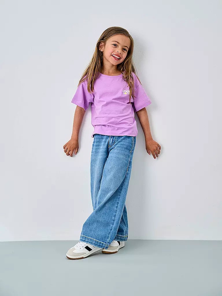 ONLY | Jeans da ragazza Wide Fit KMGCOMET | Blu chiaro