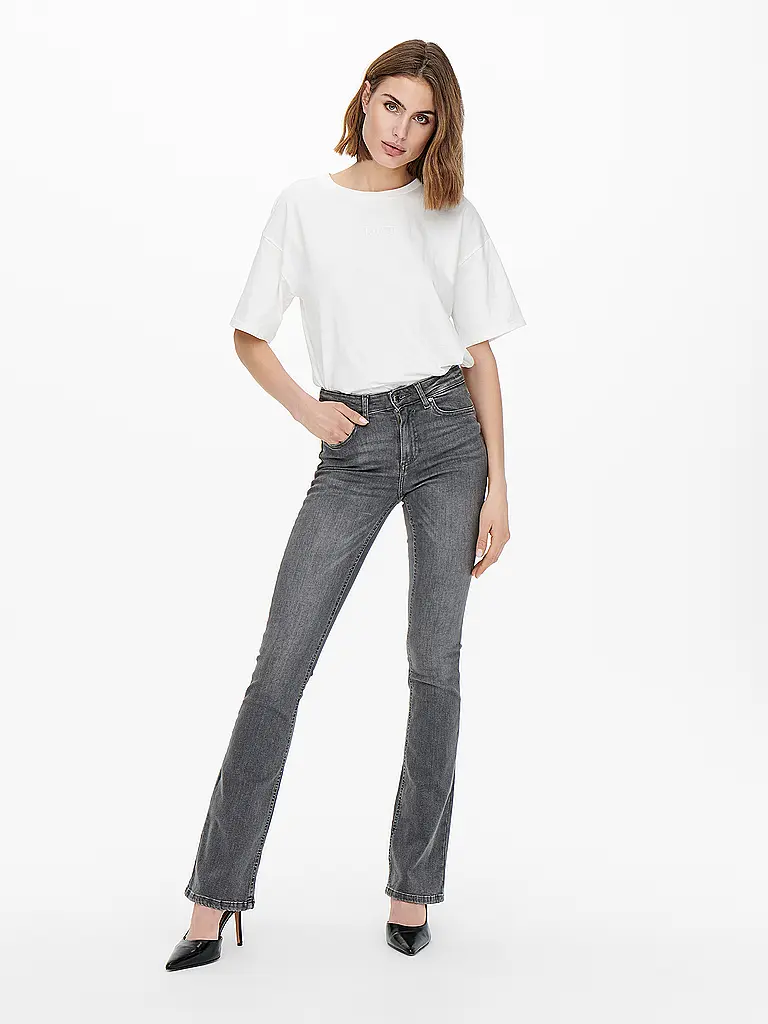 ONLY | Jeans Flared Fit ONLBLUSH | Grigio