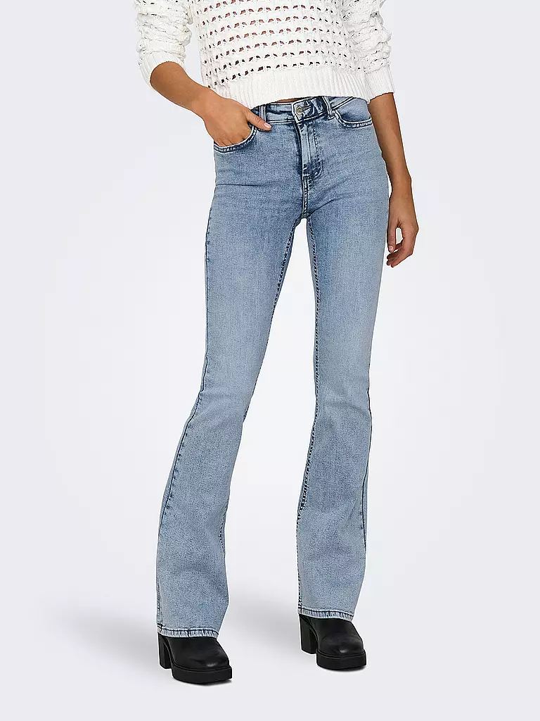 ONLY | Jeans Flared Fit ONLBLUSH | Blu chiaro