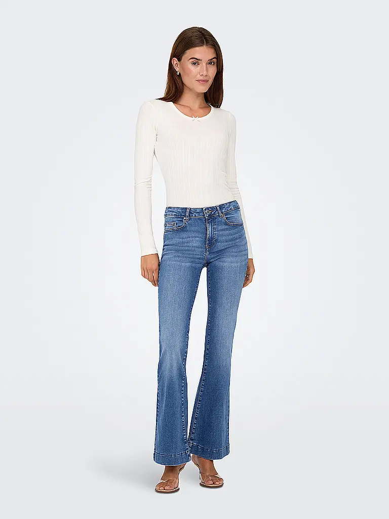 ONLY | Jeans ONLBLUSH MID RETROFLARED | Blu